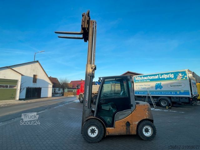 Frontstapler JUNGHEINRICH DFG540s Duplex hydr. Zinken Drehgerät