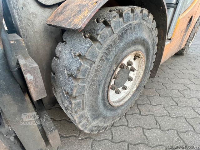 Frontstapler JUNGHEINRICH DFG540s Duplex hydr. Zinken Drehgerät