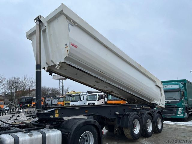 Semi-remorque benne MEILLER KIPPAUFLIEGER MHPS 12/27 Kippauflieger