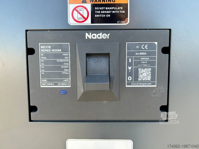 Agregat Perkins 2506C-E15TAG2 - 550 kVA Surplus genset - DPX-20019