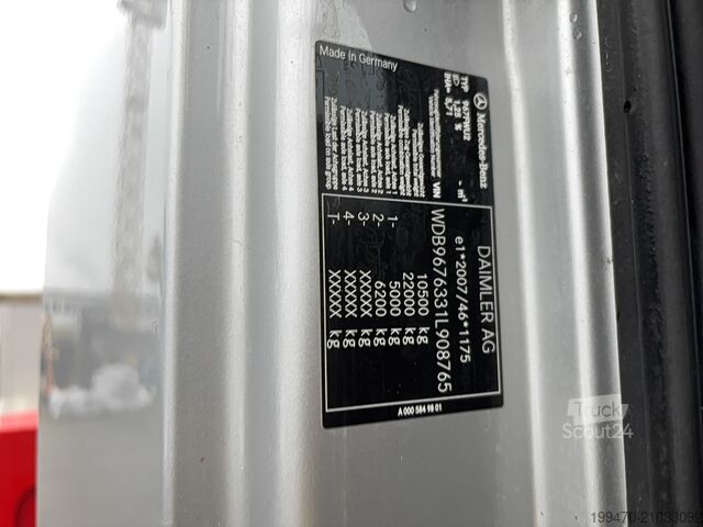 Kamyona monte hava çalışma platformu Ruthmann TBR 220 S7 on Mercedes-Benz Atego 918 AF (22m)