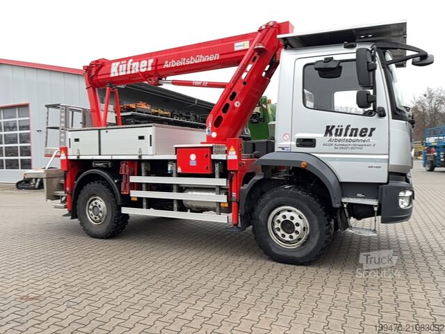 Kamyona monte hava çalışma platformu Ruthmann TBR 220 S7 on Mercedes-Benz Atego 918 AF (22m)