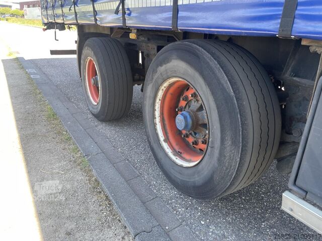 Curtain sided Pacton T2-001 Kooiaap / BPW Axles / Steering / Drumbra...
