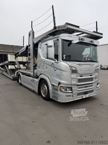 SCANIA G 450 + EUROLOHR 200 834.987 KM SCANIA G 450