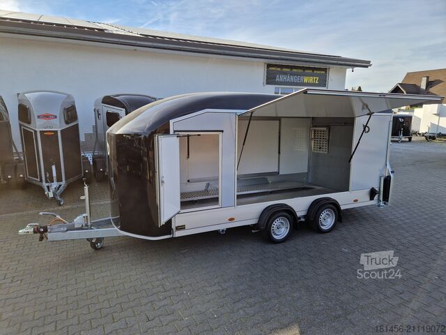 Aanhangwagen (auto) Debon Car go Roadster 1000 Fahrzeugtransport Anhänger 100km/H Pullman Fahrwerk