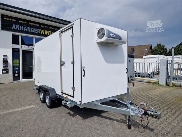 Kylt / isolerat / nytt servicefodral trailershop sale Lebensmitel Kühlanhänger mit Seitentür Innen 420x180x200cm