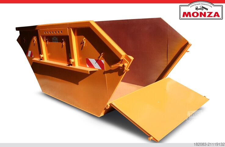 Krokcontainer Monza 7 m³ - Absetzmulde mit Klappe