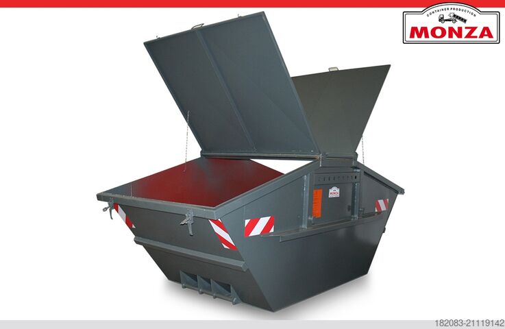 Krokcontainer Monza 7 m³ - Absetzmulde - Stahldeckel