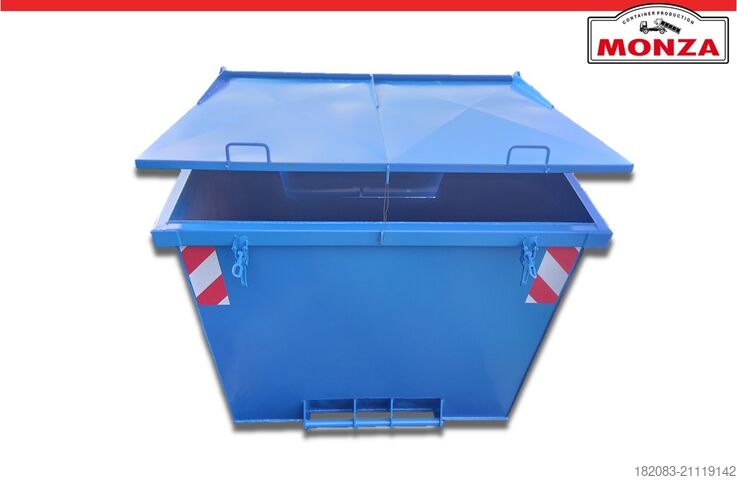 Krokcontainer Monza 7 m³ - Absetzmulde - Stahldeckel