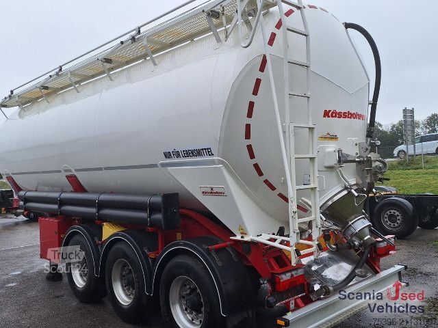Tankauflieger Kässbohrer Lebensmitteltank Kippbar SSK 40XS Neuwertig !!
