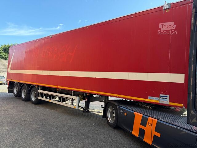 Piso móvel Knapen Trailers K200 12.6M Agrar 82m3 2X Liftas Cargo Floor 8MM