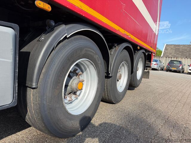 Piso móvel Knapen Trailers K200 12.6M Agrar 82m3 2X Liftas Cargo Floor 8MM