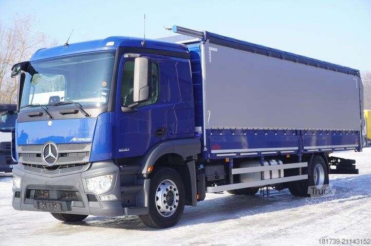 μουσαμάς Mercedes-Benz Actros 1830 4x2 E6 / Curtainsider 18 EPA