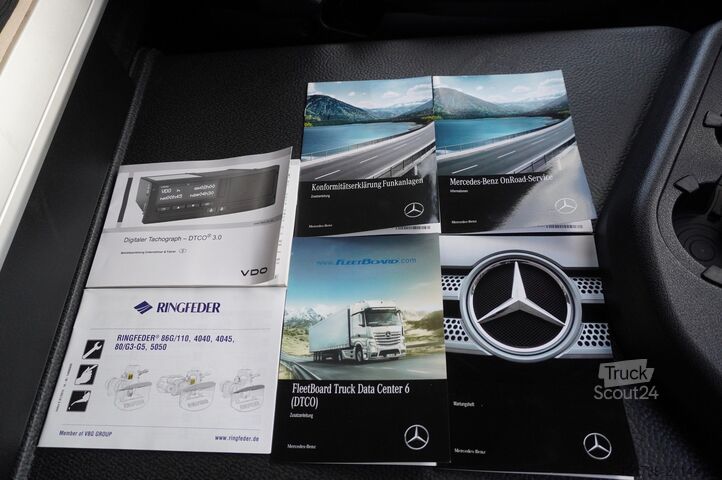 μουσαμάς Mercedes-Benz Actros 1830 4x2 E6 / Curtainsider 18 EPA