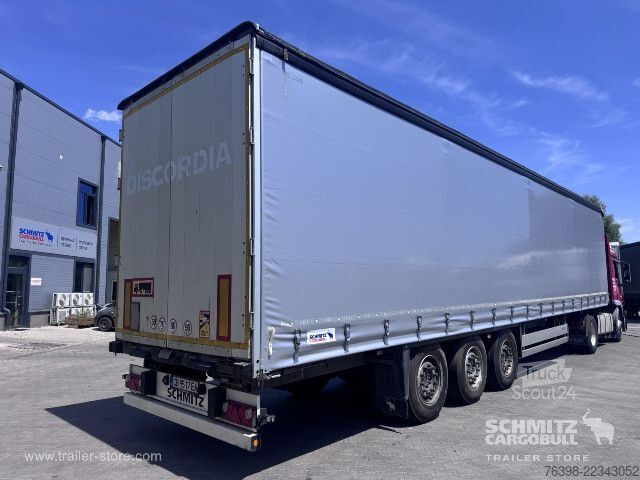 Brandalı açık yarı römork Schmitz Cargobull Curtainsider Standard