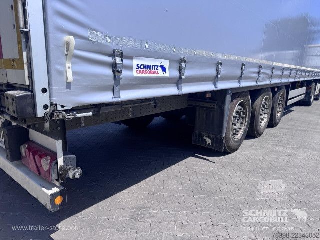 Brandalı açık yarı römork Schmitz Cargobull Curtainsider Standard