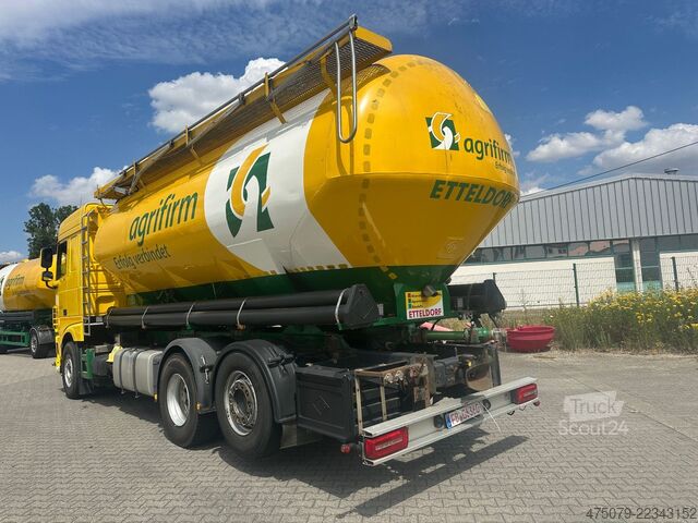 Автоцистерна DAF XF 510 6x2-4 / 4 x Kammer /Silo/Heilting 30.000L