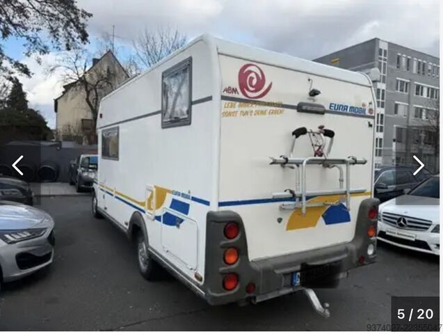 полуинтегриран кемпер Fiat Ducato 230 Eura Mobil C692