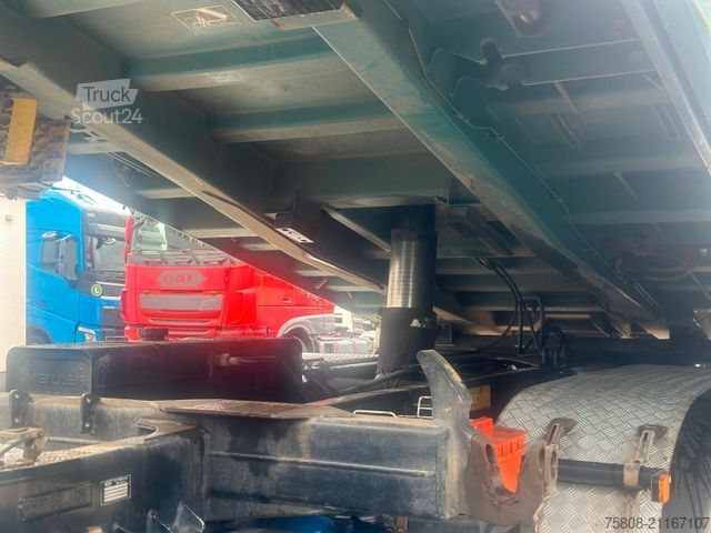 Camión volquete trilateral MAN TGS 26.460 6x4BB Meiller Bordmatik AHK