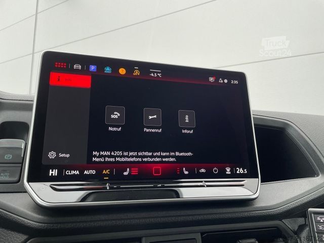 Furgoneta de caja alta MAN TGE 3.200 L3H3 Kasten 4x4 LFW CAMPER AHK ACC