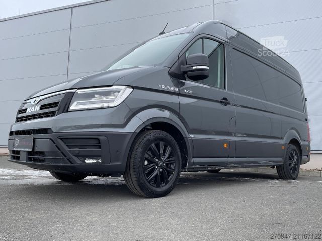 Furgoneta de caja alta MAN TGE 3.200 L3H3 Kasten 4x4 LFW CAMPER AHK ACC