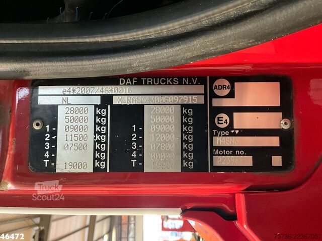Système de bras à crochet DAF FAS CF 460 Euro 6 VDL 25 Ton haakarmsysteem