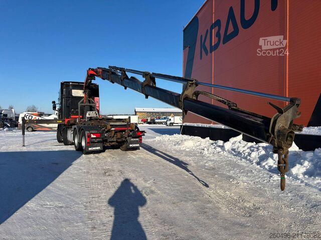 Kablio rankenos sistema Scania R 730 8x4 PK27002 / HIAB XR 20 ton / L=5300 mm