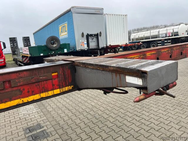 Remorque à plate-forme ES-GE 3.VOD-18-30.3.H.13 / 3x hydraulic steeringaxles...