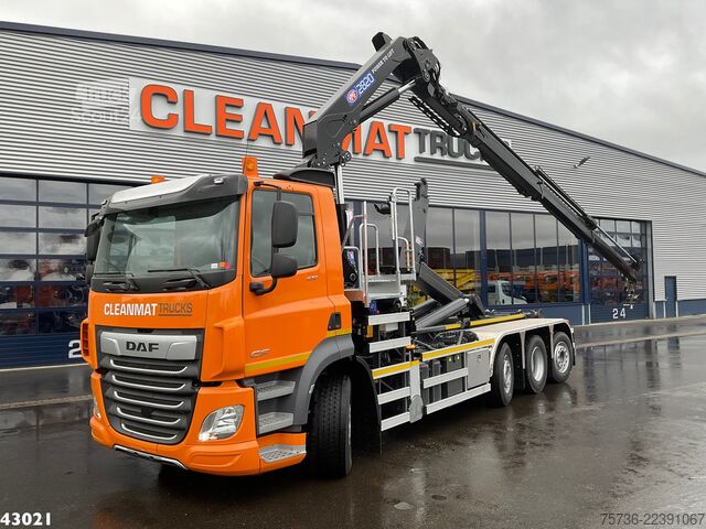 Sistem de braț cu cârlige DAF FAQ CF 430 HMF 28 Tonmeter laadkraan