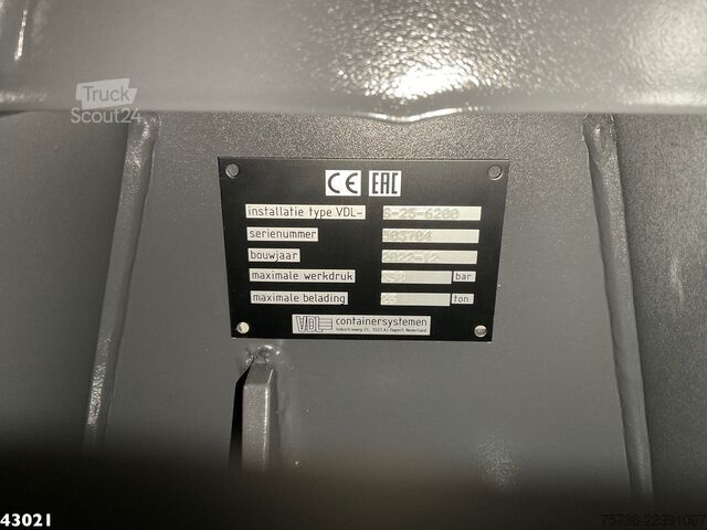 Hakenarmsystem DAF FAQ CF 430 HMF 28 Tonmeter laadkraan