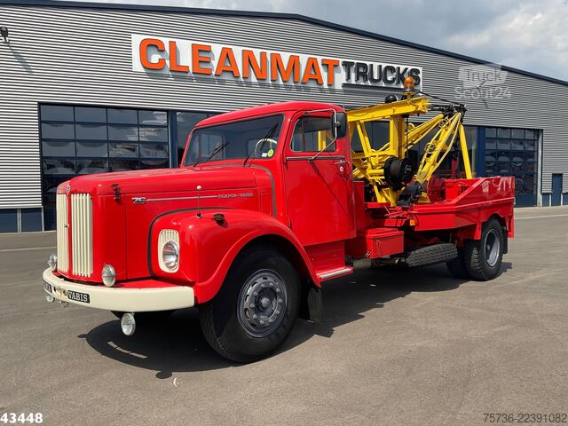 Vehículo de recuperación Scania Vabis L76 Ernest Holmes wrecker