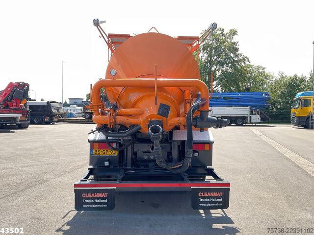 Vehicul de aspirație DAF FAX 85 CF 340 Droge stoffen blaas installatie J...