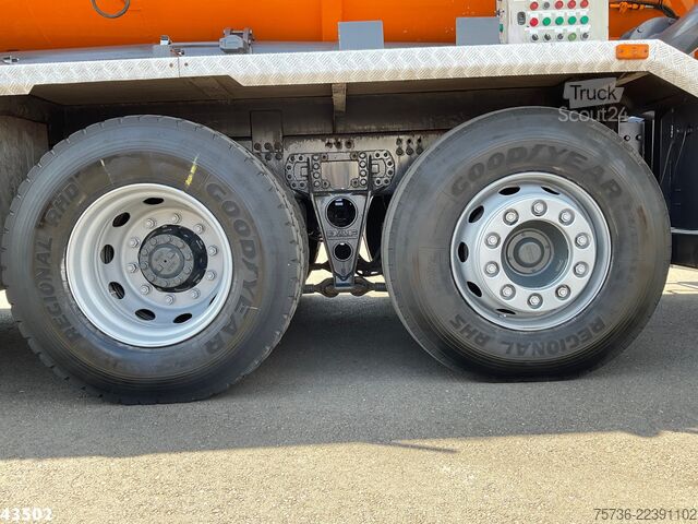 Vehicul de aspirație DAF FAX 85 CF 340 Droge stoffen blaas installatie J...