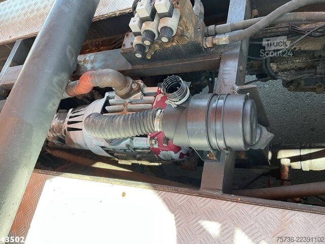 Vehicul de aspirație DAF FAX 85 CF 340 Droge stoffen blaas installatie J...