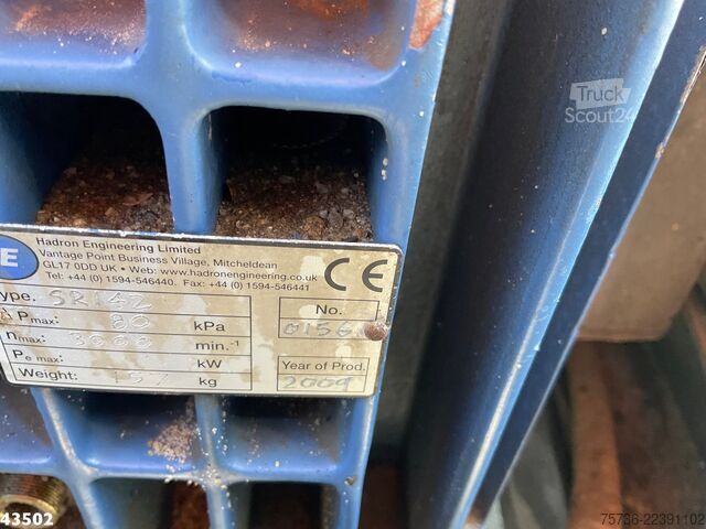 Zuigvoertuig DAF FAX 85 CF 340 Droge stoffen blaas installatie J...