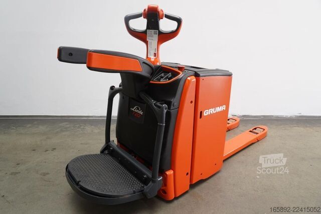 Niederhubwagen mit Fahrerstand Linde T 20 AP 1153