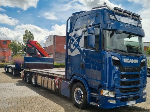 Truck mounted crane SCANIA S 500 | 6x2 Palfinger PH53002-C I Leder*Retarder