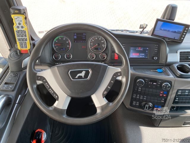 Kampós konténerszállító teherautó MAN TGS 28.420 6x2-4| MEILLER RS 21.55*1.Hand*Kamera