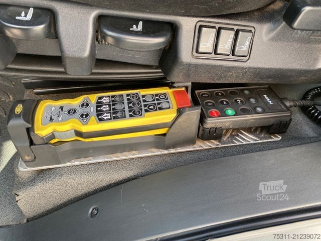 Kampós konténerszállító teherautó MAN TGS 28.420 6x2-4| MEILLER RS 21.55*1.Hand*Kamera