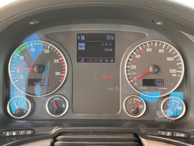 Kampós konténerszállító teherautó MAN TGS 28.420 6x2-4| MEILLER RS 21.55*1.Hand*Kamera