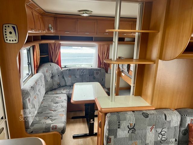 Caravan HOBBY 650 KMFE Etagenbetten Festbett Vorzelt Mover