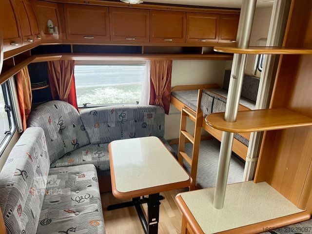Caravan HOBBY 650 KMFE Etagenbetten Festbett Vorzelt Mover