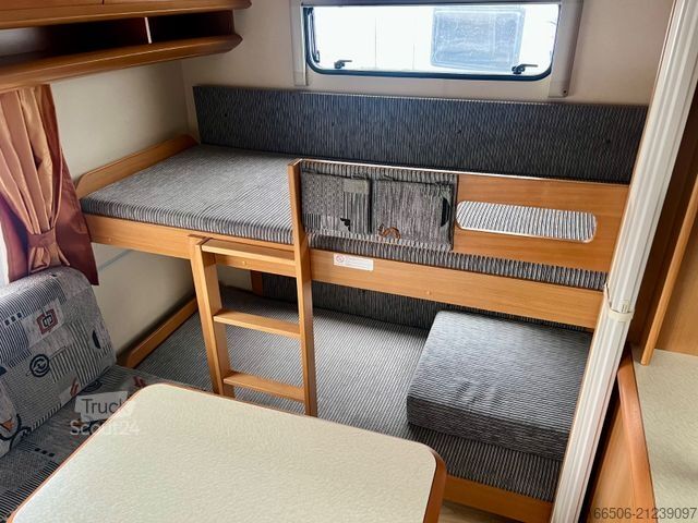 Caravan HOBBY 650 KMFE Etagenbetten Festbett Vorzelt Mover