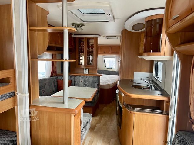Caravan HOBBY 650 KMFE Etagenbetten Festbett Vorzelt Mover