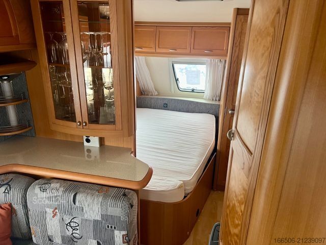 Caravan HOBBY 650 KMFE Etagenbetten Festbett Vorzelt Mover