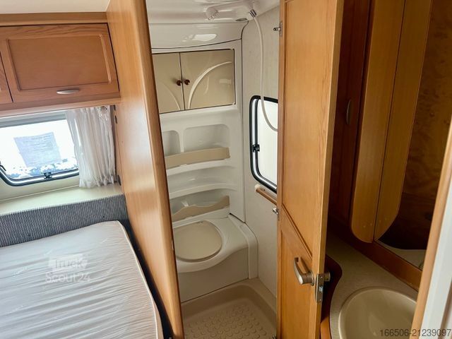 Caravan HOBBY 650 KMFE Etagenbetten Festbett Vorzelt Mover