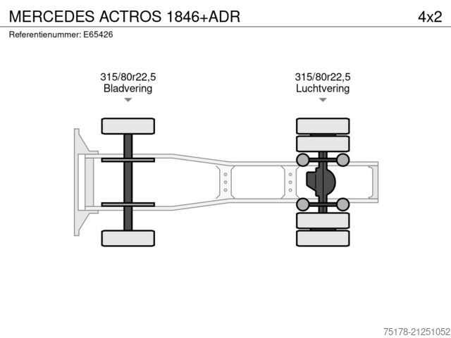 Standard-SZM Mercedes-Benz ACTROS 1846+ADR
