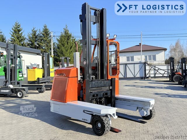  Hubtex DQ45G DUPLEX 5000 FORK-POSITIONER CABIN
