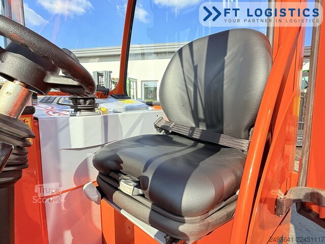  Hubtex DQ45G DUPLEX 5000 FORK-POSITIONER CABIN