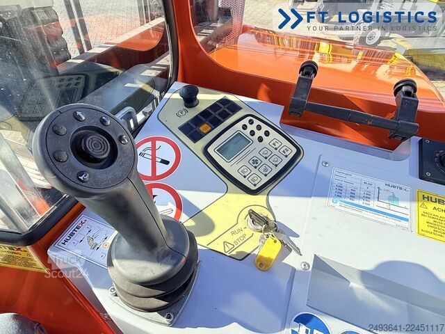  Hubtex DQ45G DUPLEX 5000 FORK-POSITIONER CABIN